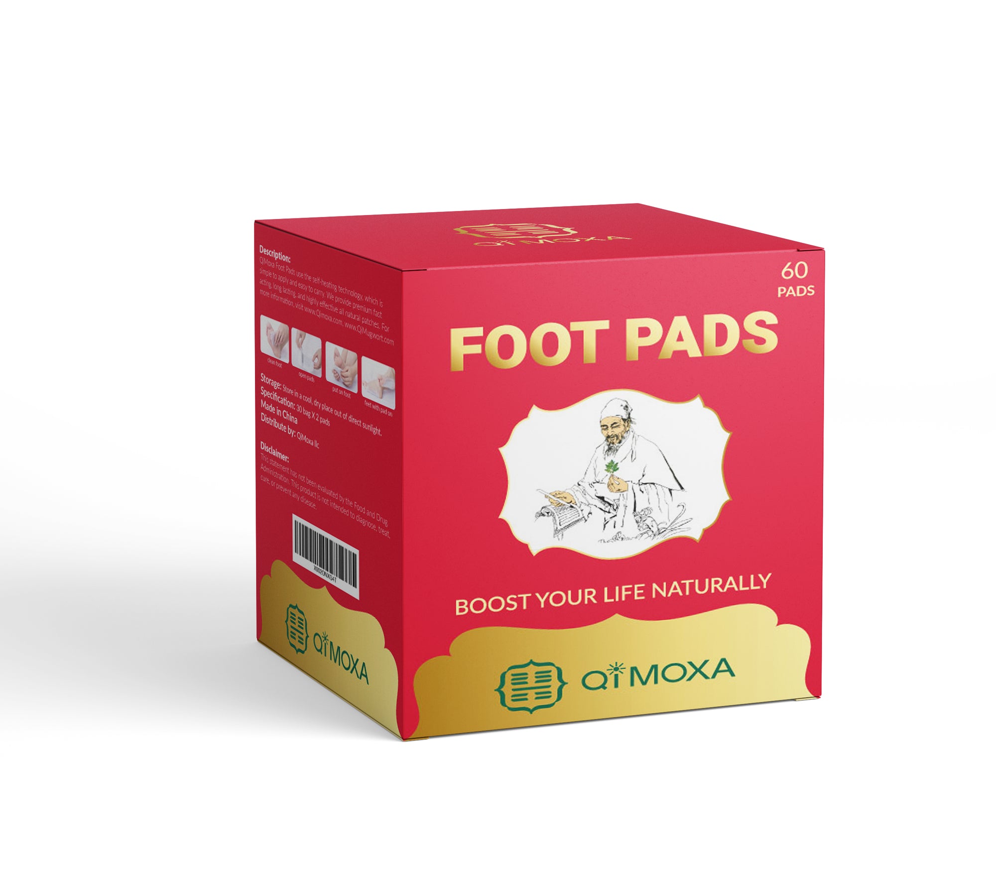 QiMOXA Upgrade Foot Pad 60 PCS